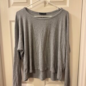 Brandy Melville Gray Long Sleeve Tee